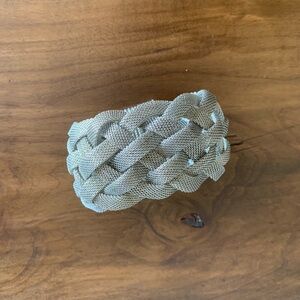 Braided mesh bracelet